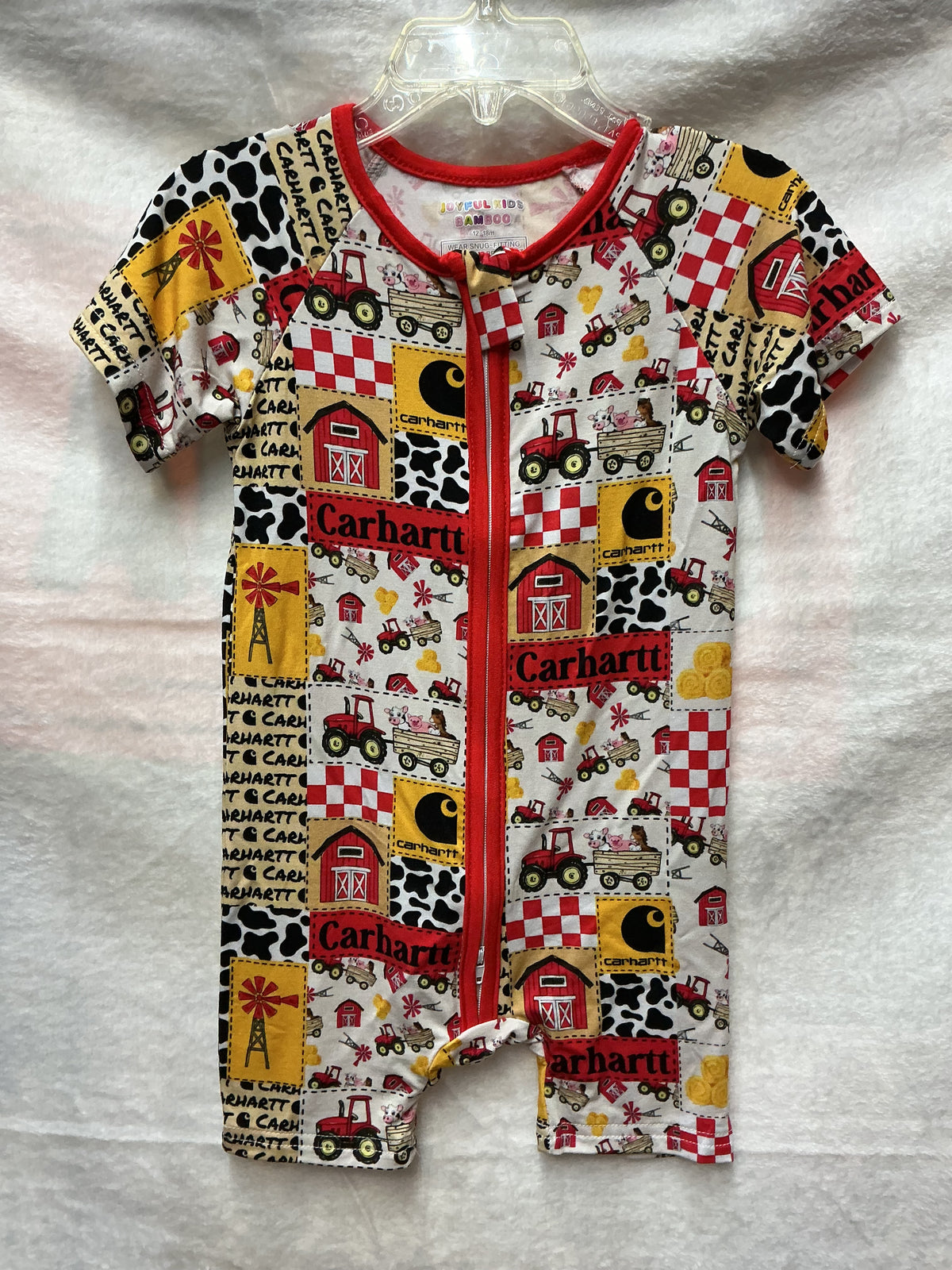 Carhartt print zippie