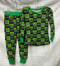 Fox print long pants and long sleeve shirt