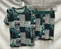 Carhartt print short sleeve and shorts