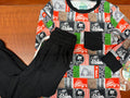 Bobcat print long sleeves and pants