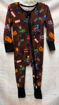 Marvel 4 wheelers print zippie