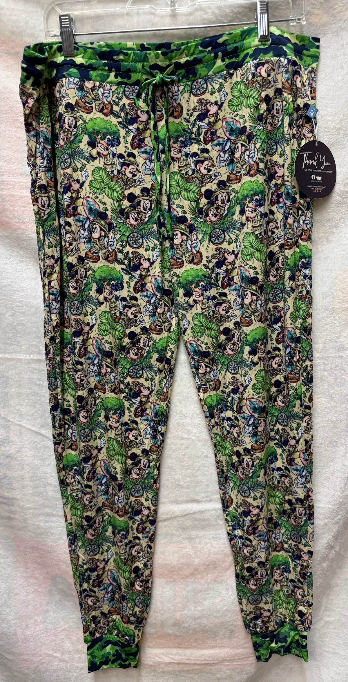 Mickey Safari print bottoms