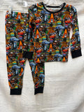 Cars print long sleeve and pants