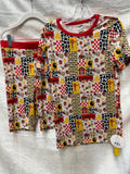Carhartt print short sleeve and shorts