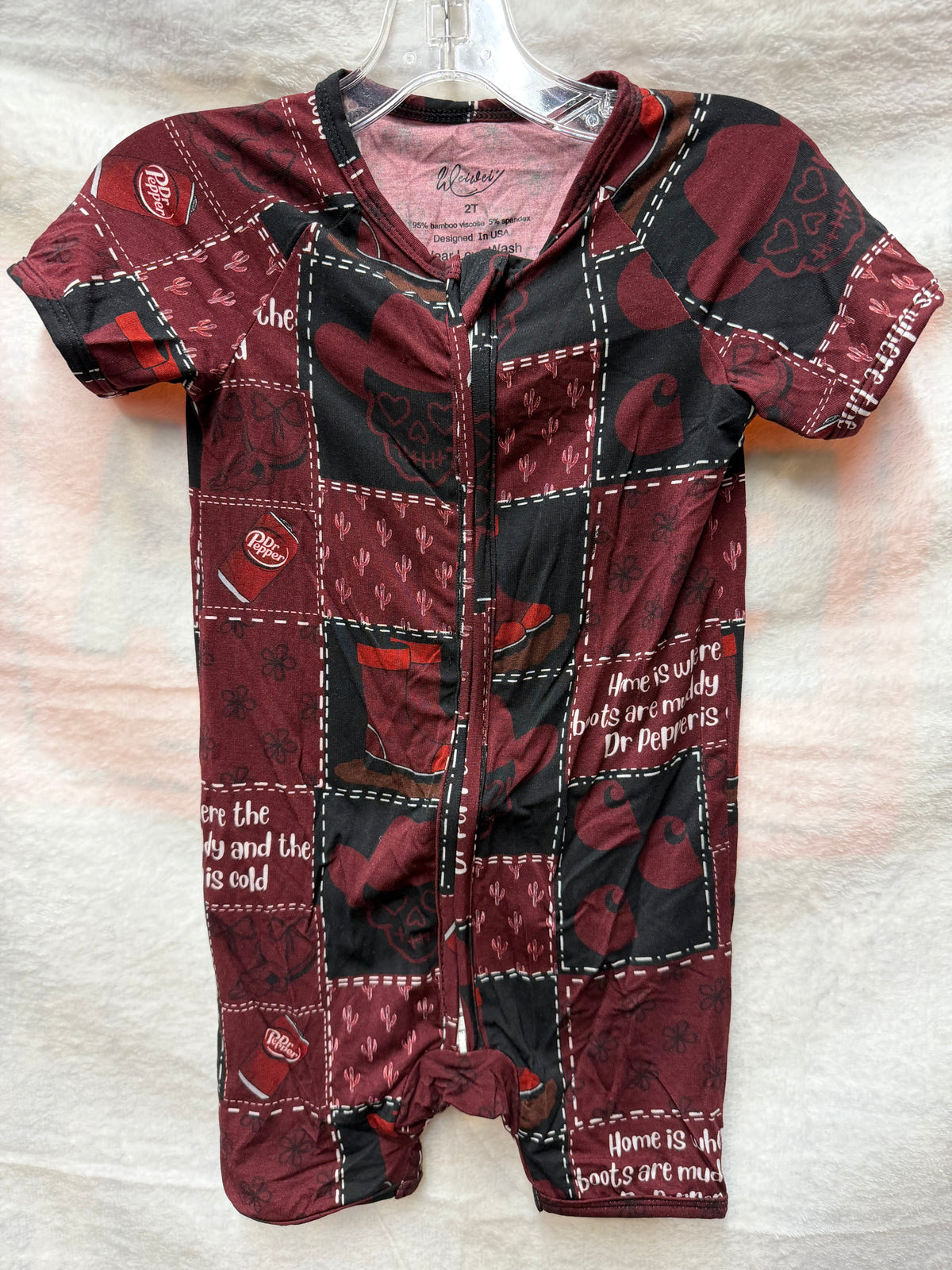 Carhartt Dr. Pepper print zippie