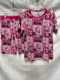 Carhartt Grit Glitter and a lil more pink! print short sleeve and shorts