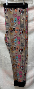7 Brew Coffee print bottoms