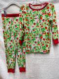 Grinch print long sleeve and pants