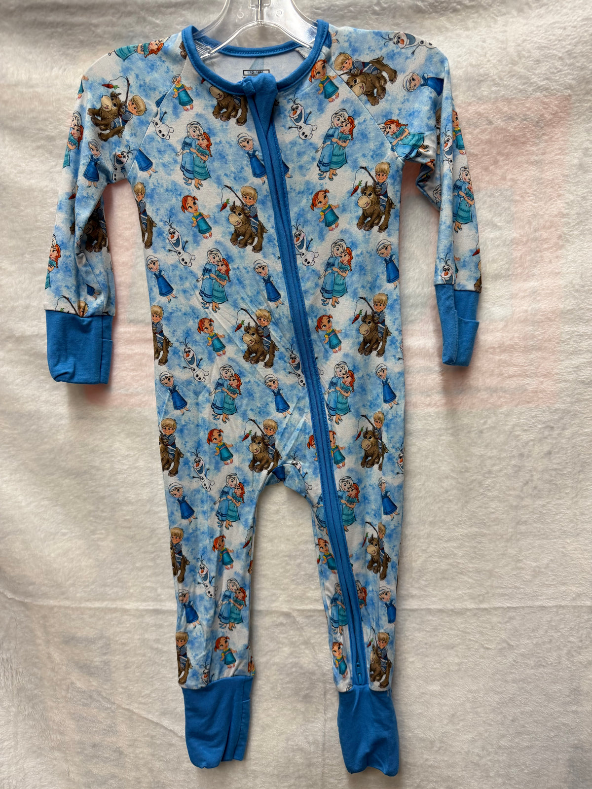 Frozen print zippie