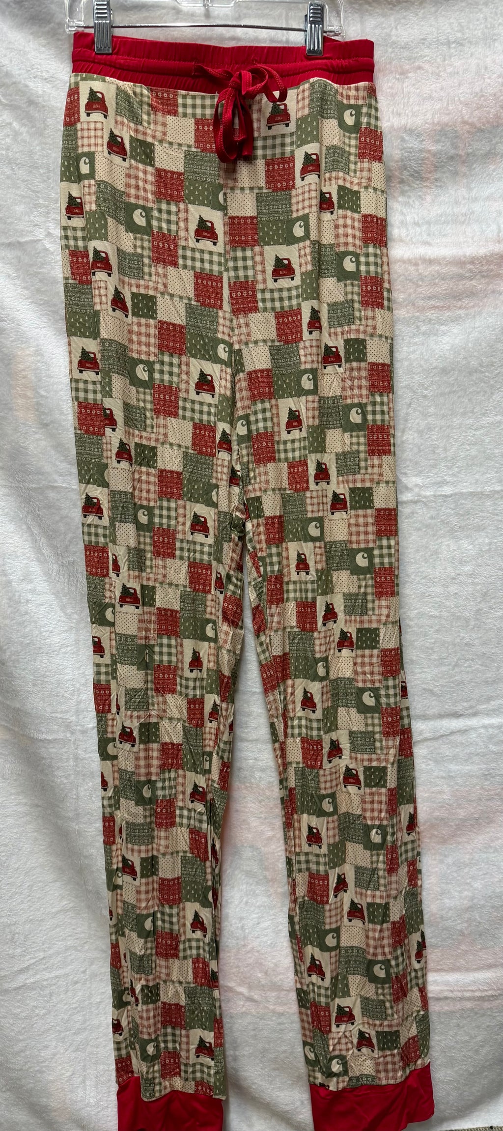 Carhartt Red truck print bottoms